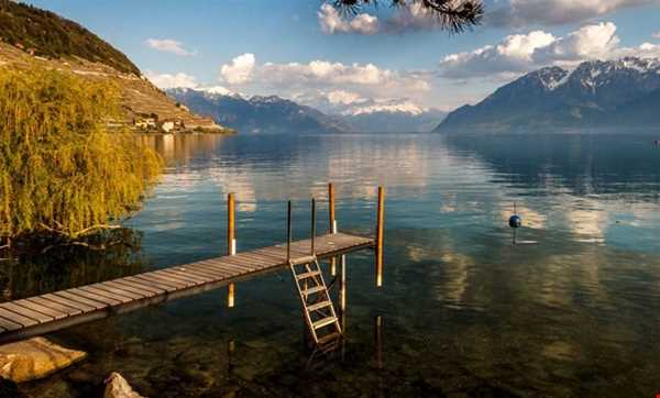 دریاچه ژنو مناسب برای عکاسی