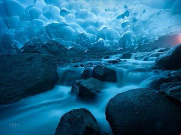 غار یخی مندن حال