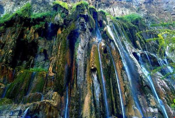 زیباترین آبشار خاورمیانه