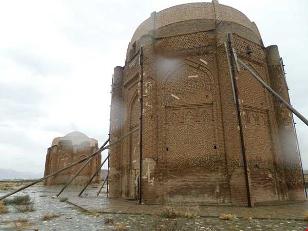 برج‌های خرقان قزوین شاهکار معماری آجری ایران
