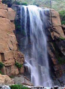 Ganjname waterfall