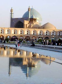 imam mosque of isfahan
