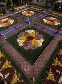 Isfahan Flowers garden